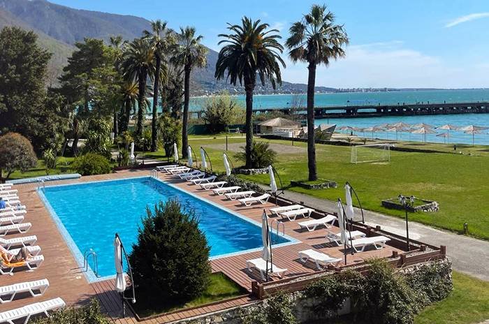 Веб-камеры Пляж отеля Абаата, Гагра