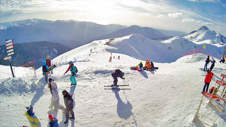 Веб-камеры Роза Пик 2320м, Роза Хутор