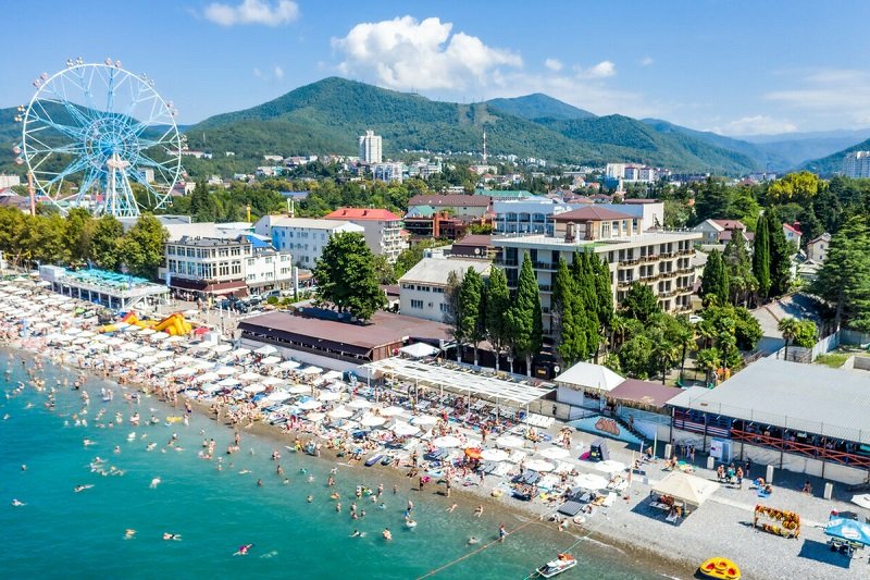 Веб-камеры Лазаревское - обзорная камера курорта