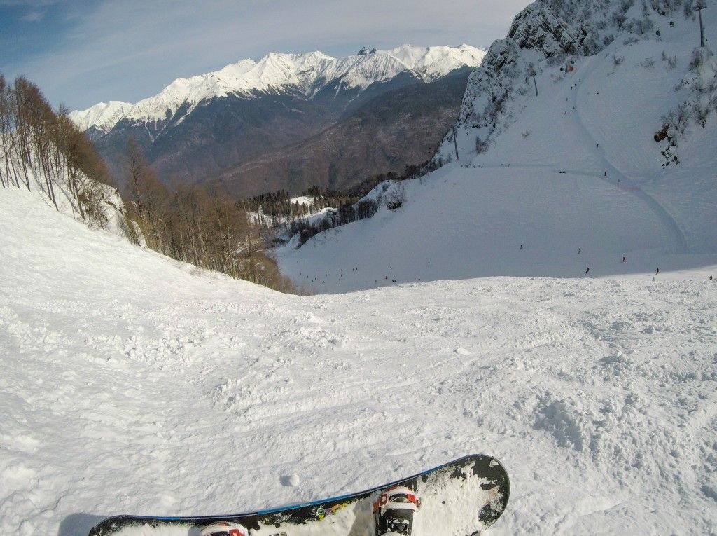 Веб-камеры Цирк, трасса Обер Хутор, Роза Хутор