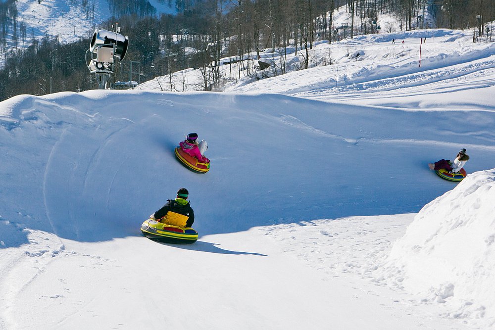 Веб-камеры Горная Олимпийская деревня, Роза Хутор