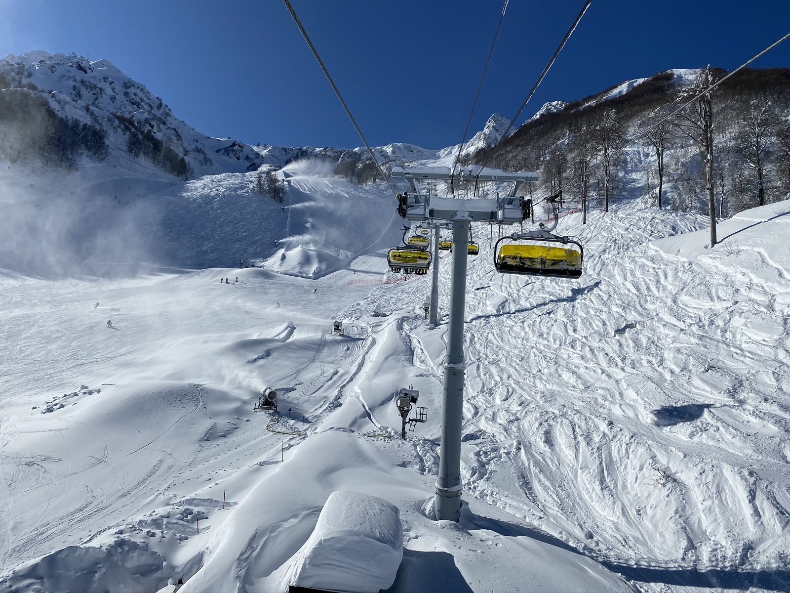 Веб-камеры Канатная дорога «Сказка», Роза Хутор