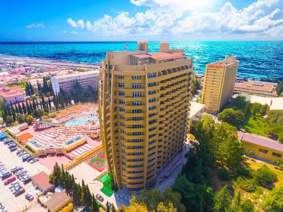 Веб-камера Сочи - Вид на город с