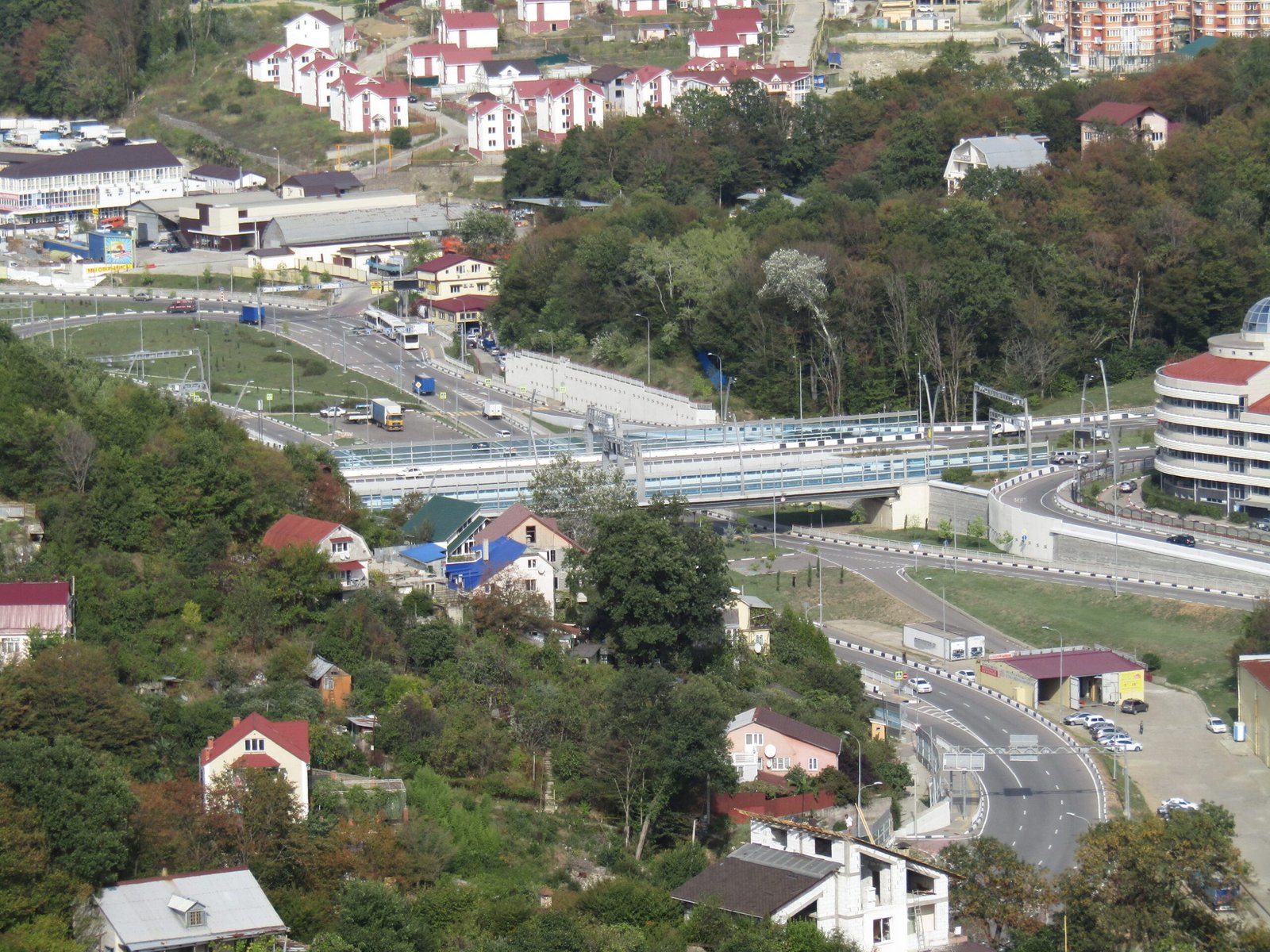 Веб-камера Сочи - Курортный проспект, остановка Фабрициуса