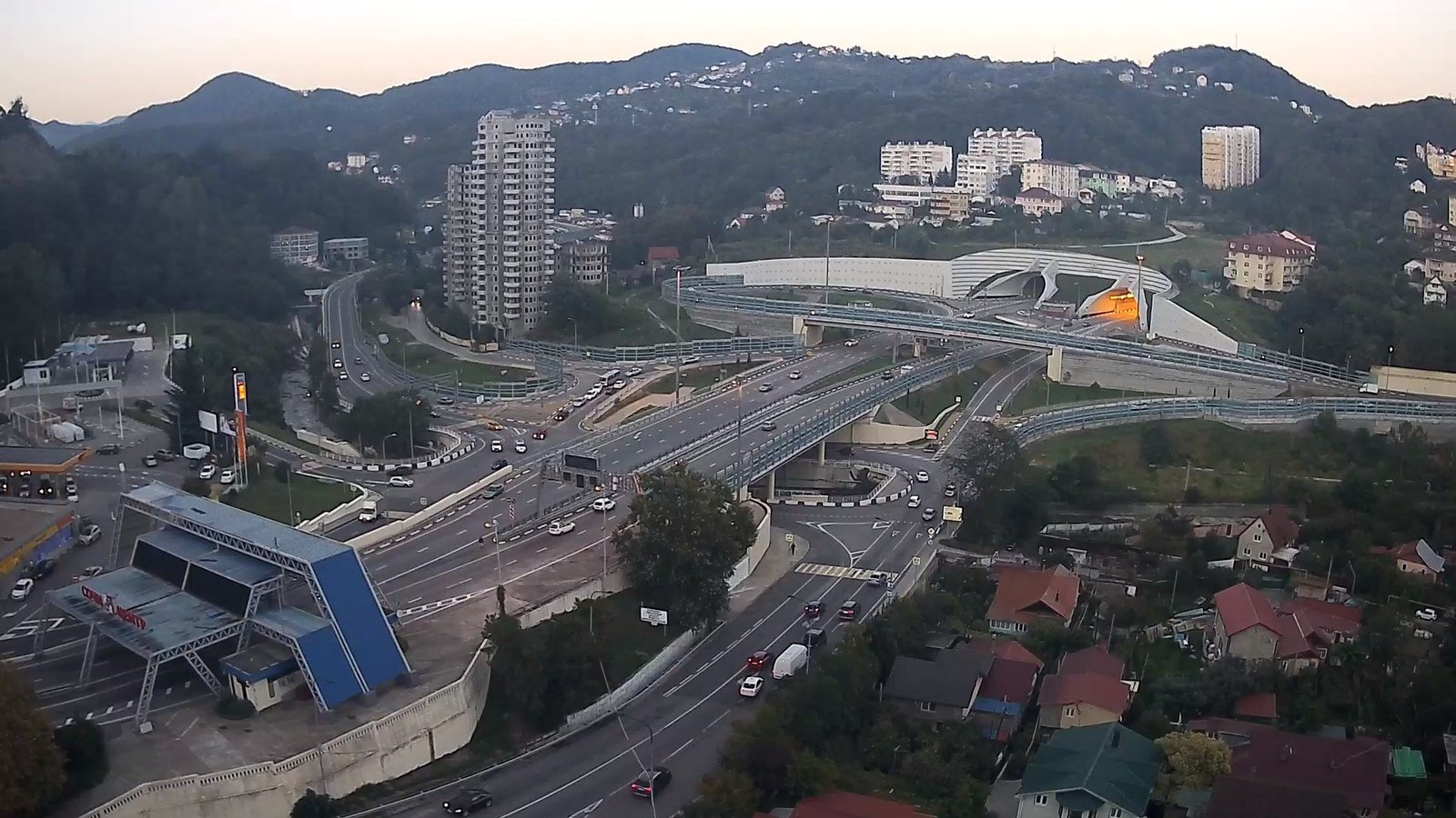 Веб-камеры Мамайка - Дублёр Курортного проспекта, улица Виноградная