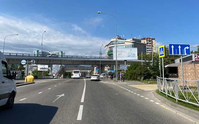 Веб-камеры Сочи - пересечение ул. Пластунская/Макаренко