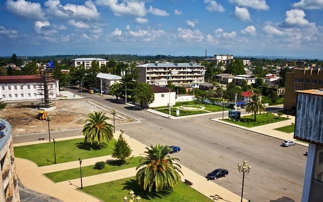 Веб-камеры Очамчира - Центральная площадь