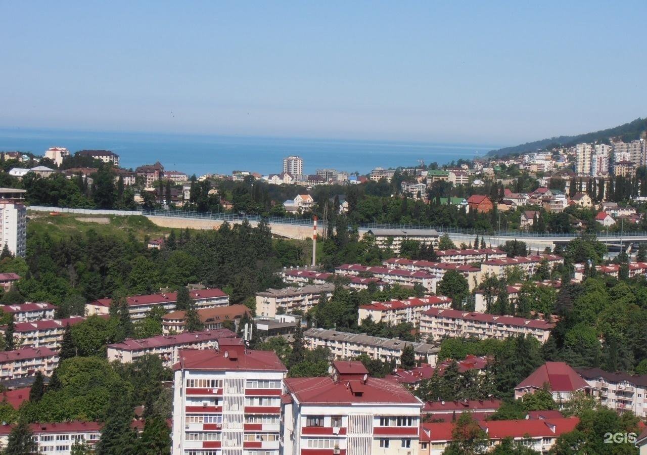 Веб-камера Сочи - Донская, в районе кафе Меридиан