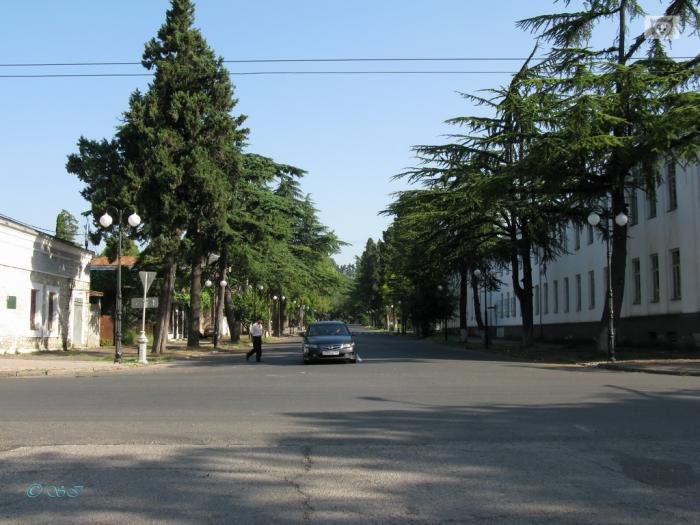 Веб-камеры Пересечение улиц Пушкина и Ардзинба, Сухум