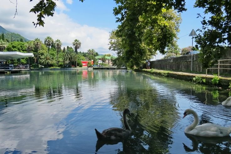 Новый Афон - Вид на море