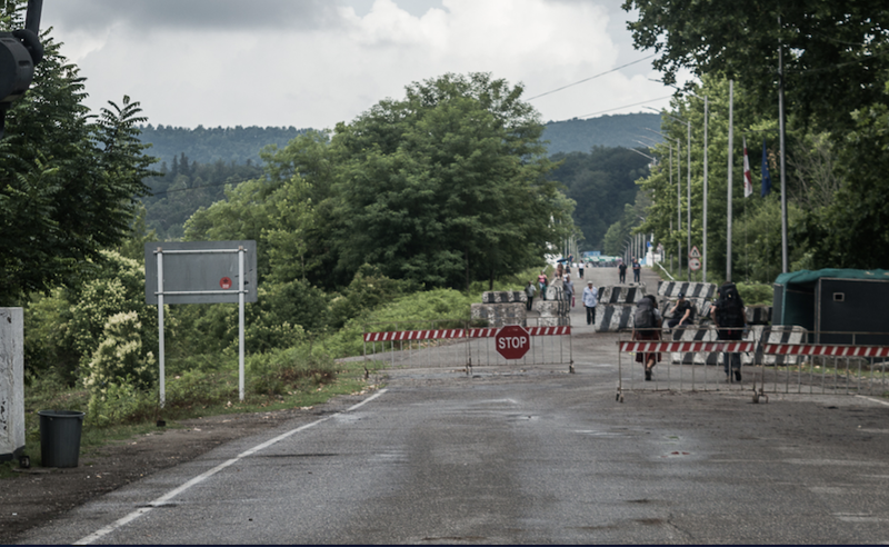 Веб-камеры КПП Ингур. Мост.